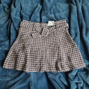 Sold. ZARA Plaid tweed skirt